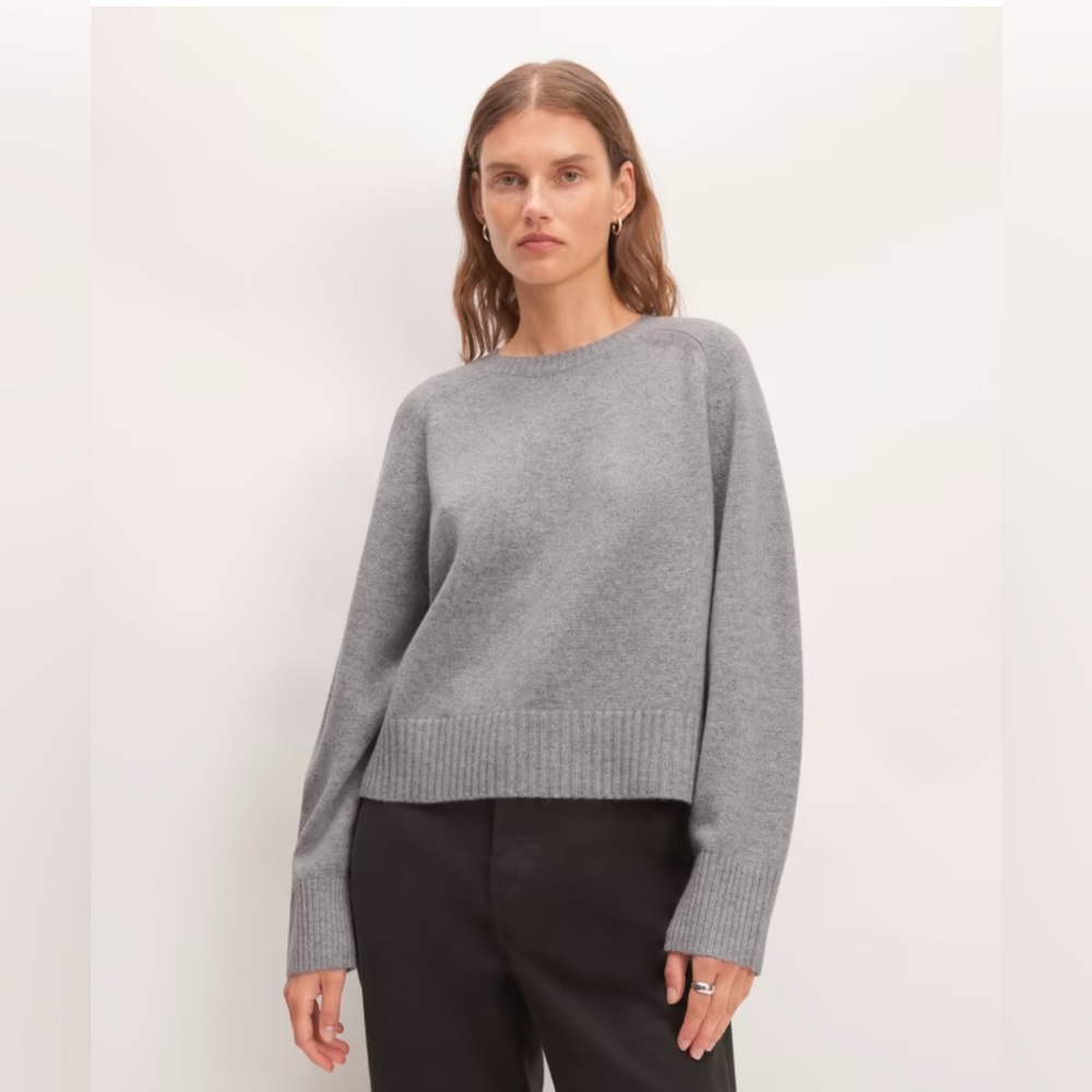 Everlane boxy crew sweater